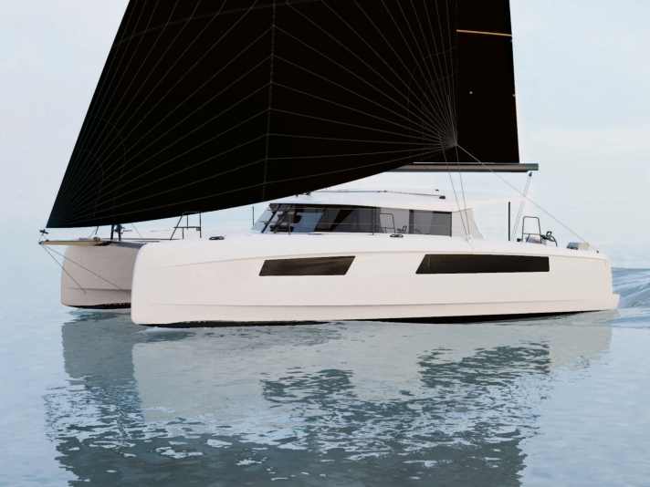 Nautitech 41 Typ S: Länge 12,60 m; Breite 7,30 m; Gewicht 9,6 t; ab 539.070 Euro.