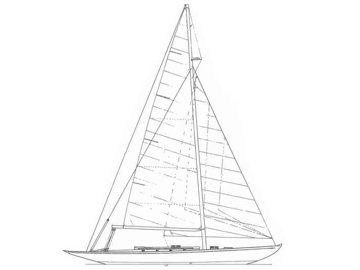  | dessin : Abeking & Rasmussen/Repro YACHT