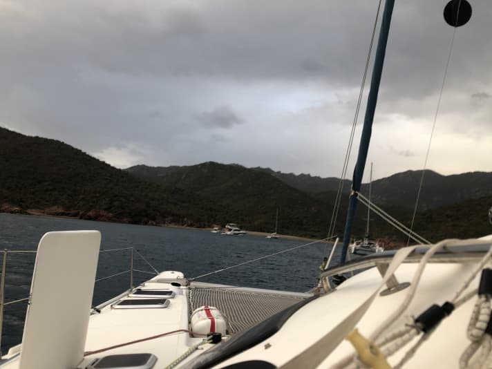 Le ciel ne laisse rien présager de bon