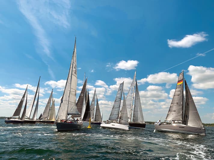   Une impression de Baltic 500 lors de journées ensoleillées. Il faut s'attendre à une "poussée" nettement plus forte cette année