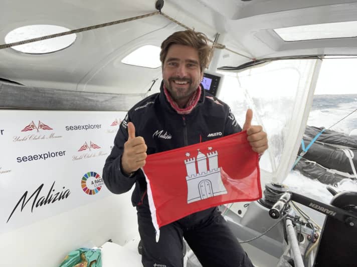   Soon back at sea, but currently in charge as "Boris, the master builder" and heavily involved in the creation process of his new Imoca: Hamburg-based Boris Herrmann