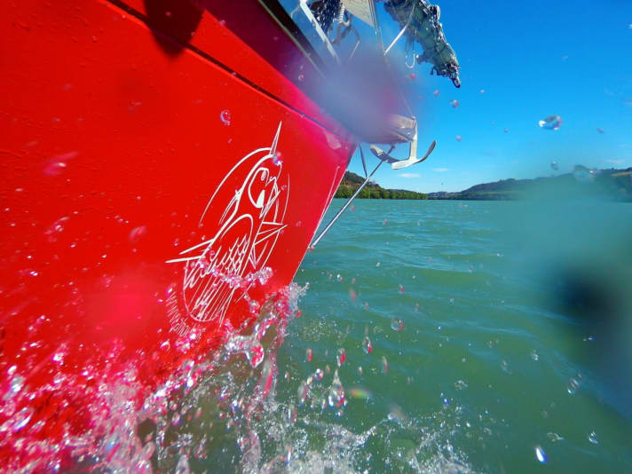   Auf der Rhone geht es flott voran gen Süden