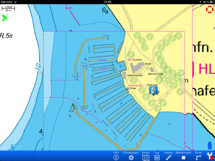   The detailed maps open automatically when zooming