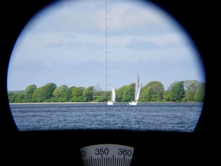 Die Optik des Glases ist schärfer, als es auf dem Foto erscheint