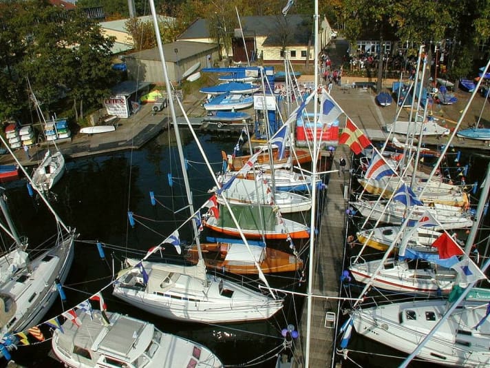   Der Yachtclub Berlin-Grünau am Müggelsee: Gastgeber der Soling-Europameisterschaft 2015