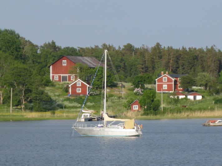   So sah die Yacht vor dem Unfall aus – die Reinke auf Sommertörn in Schweden