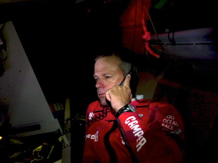   Chris Nicholson, skipper d'un camping-car lors de la dernière édition de VOR