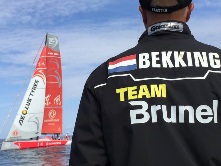  Das Dongfeng Race Team muss Bekking schlagen, wenn er seinen zweiten Platz im Gesamtklassement erfolgreich verteidigen will