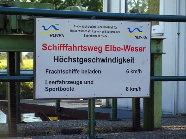   La liaison entre l'Elbe et la Weser devrait être fermée à partir de 2018 pour une durée de trois à quatre ans.