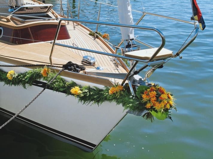 Niente fiori a bordo!
