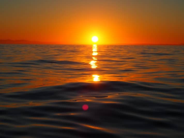   Lever de soleil sur le Maroc