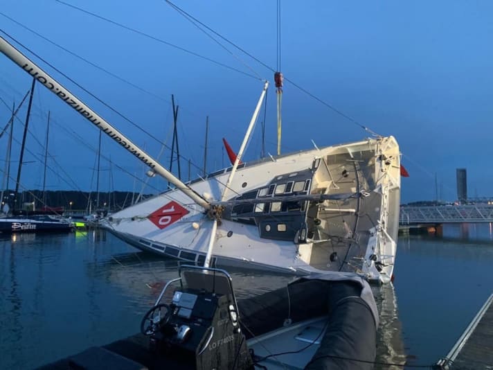   Le yacht Imoca en test de résistance
