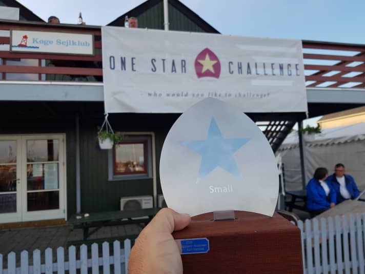   Patrik Heinrichs 1er au classement des petits bateaux lors du One Star Challenge 2019