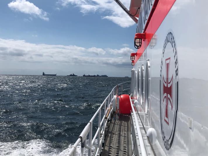   Un totale di otto navi sta partecipando alle operazioni di ricerca nel Mar Baltico.