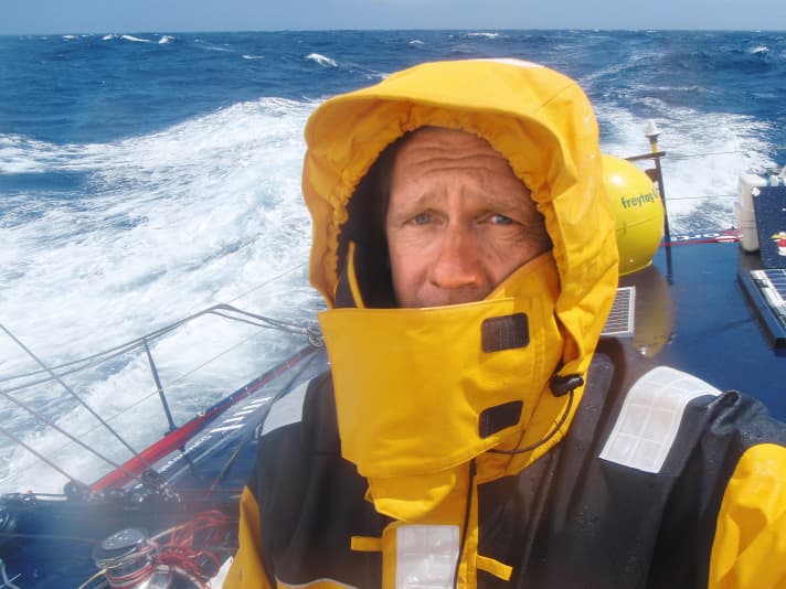   Professional skipper Norbert Sedlacek can expect extreme conditions when sailing through five oceans