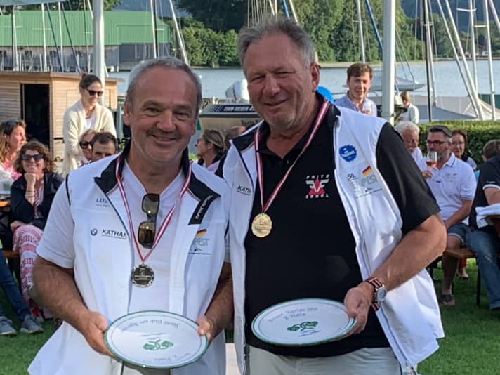   Vice-champions du monde : Werner Fritz et Herbert Kujan