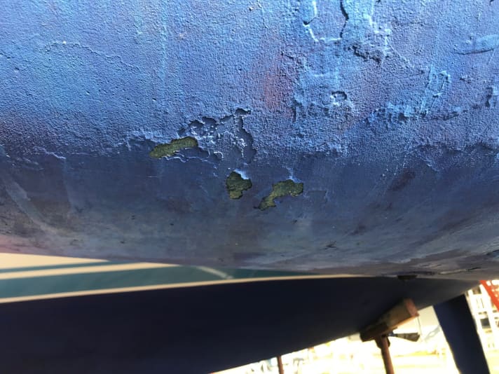   If the antifouling needs to be renewed anyway, why not switch to a biocide-free product?