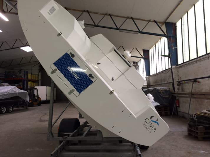   Runde Nase, breites Heck: die Wevo 6.50