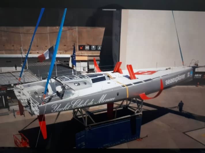   Ancora in cantiere: "Seaexplorer - Yacht Club de Monaco" di Boris Herrmann