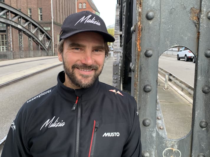   Unterwegs nach Les Sables: Boris Herrmann