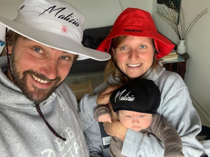   Familie Lorenzen-Herrmann mit der kleinen Marie-Louise