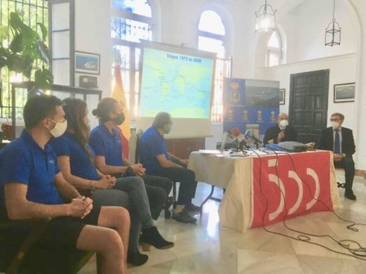   Addio e partenza a Siviglia per il progetto "Elcano 500" di Jimmy Cornell