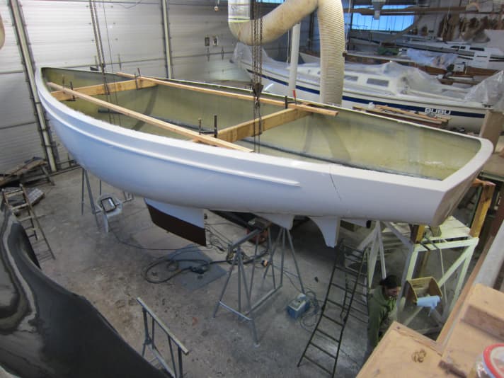   Fuselage en construction