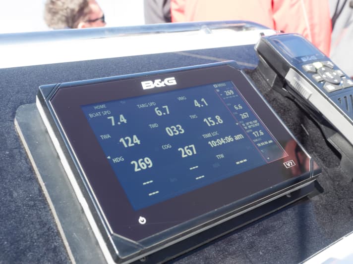   La vista strumenti trasforma il Vulcan in un display universale figlio di NMEA2000.