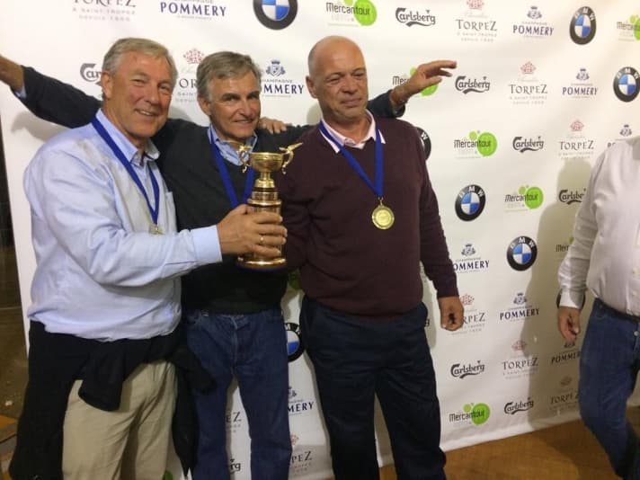   The Dragon Gold Cup 2017 goes to Stephan Link, Frank Butzmann and Michi Lipp