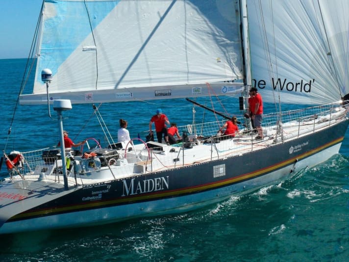   The "Maiden" today