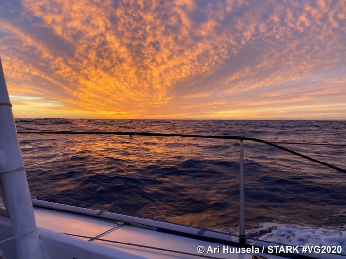   With pictures like these, the Finn had repeatedly emphasised that he was living his big dream at the Vendée Globe premiere Stark | #VG2020