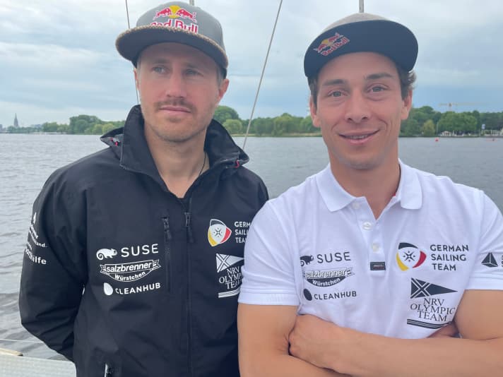   Qu'est-ce qui est possible pour ces deux-là dans le bassin olympique d'Enoshima ? Erik Heil et Thomas Plößel se battent pour leur deuxième médaille en skiff