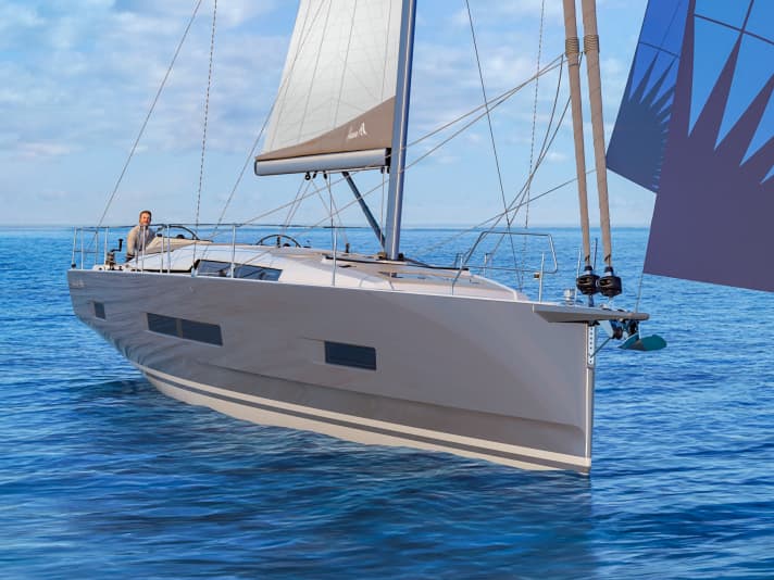   Distinctive features: Bowsprit, negative bow stem and pronounced chines with a short, slender waterline