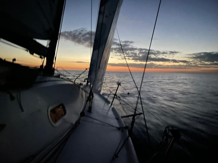   Traumhaft schönes Segeln im Vegvisier Race 2021. Das Foto kommt von Bord der „Kolibri“ von Skipper Peter Sorowka und Jan Heinze