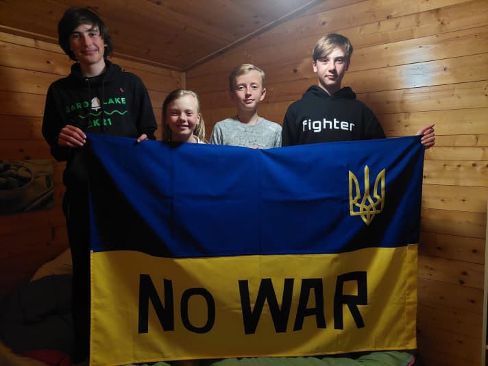   Sono arrivati in Italia i giovani velisti del gruppo di addestramento ucraino di Pavlo Dontsov