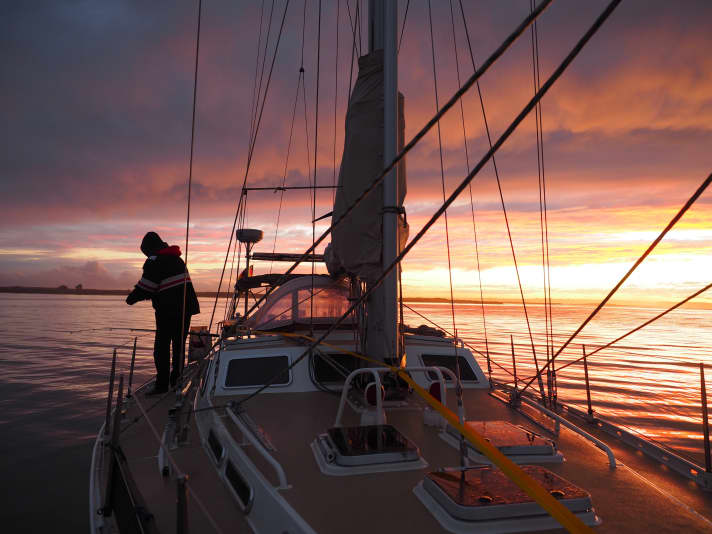   Evening atmosphere in Alvor