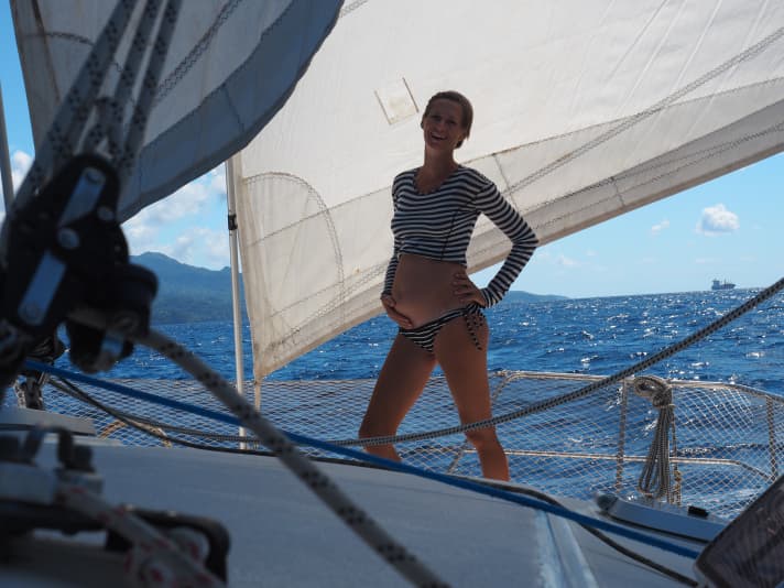   Le bateau n° 2 est suivi de l'enfant n° 2