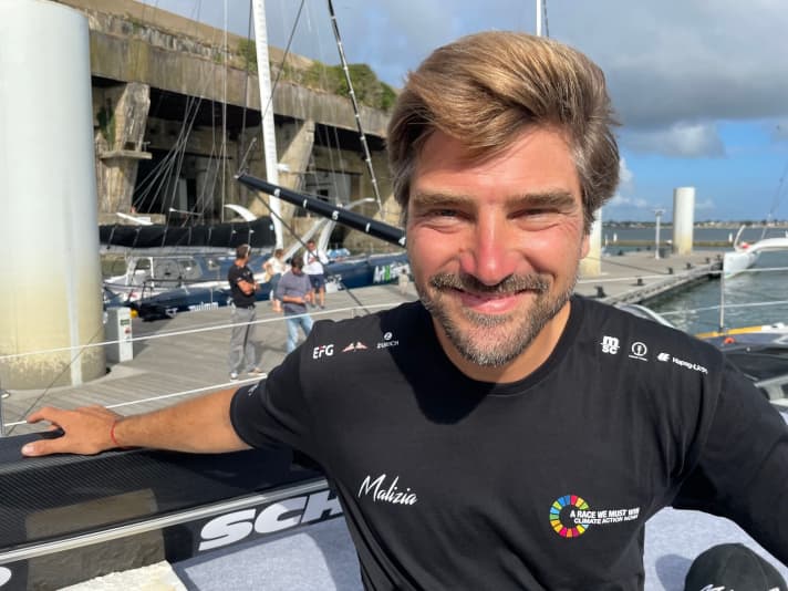   Boris Herrmann im Glück: Der erste Segeltest mit "Malizia – Seaexplorer" verlief vielversprechend