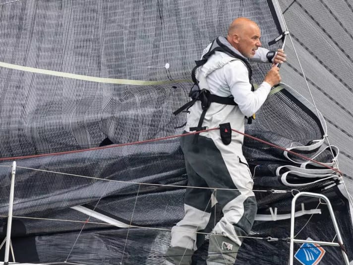 Vorwärts! Ein schönes  Symbolbild für den Riechers-Coup auf Etappe eins im La  Solitaire du Figaro