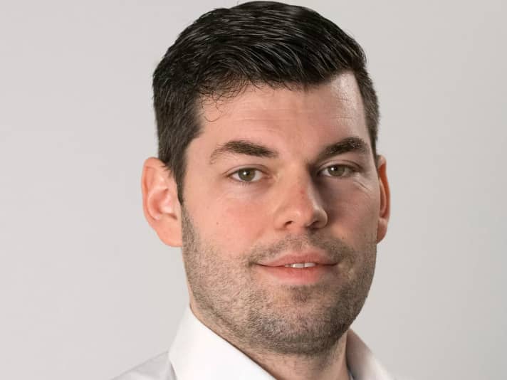 Graduate meteorologist Sebastian Wache