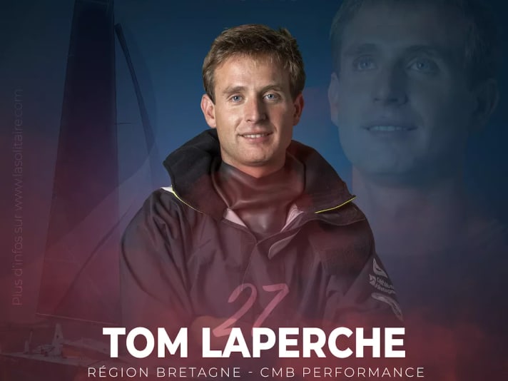 Lotta per la vittoria del Figaro: l'attuale secondo classificato, lo skipper di "Region Bretagne - CMB Performance" Tom Laperche, vuole di più. È salito sul terzo gradino del podio della Figaro sia nel 2020 che nel 2021.