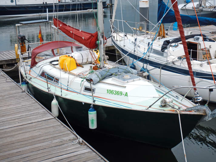 Le bateau de Wahl : un Halmatic 30 de 1979