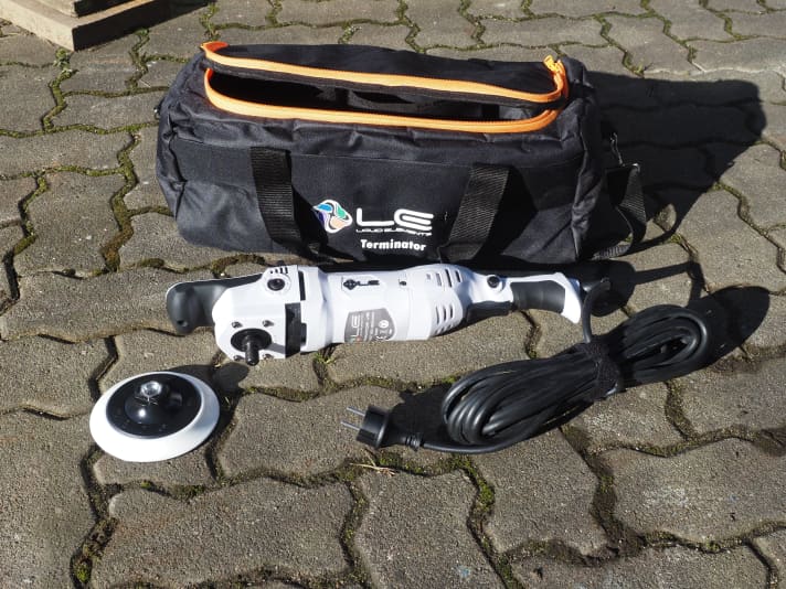 The Terminator V2 from Liquid Elements comes in a practical bag