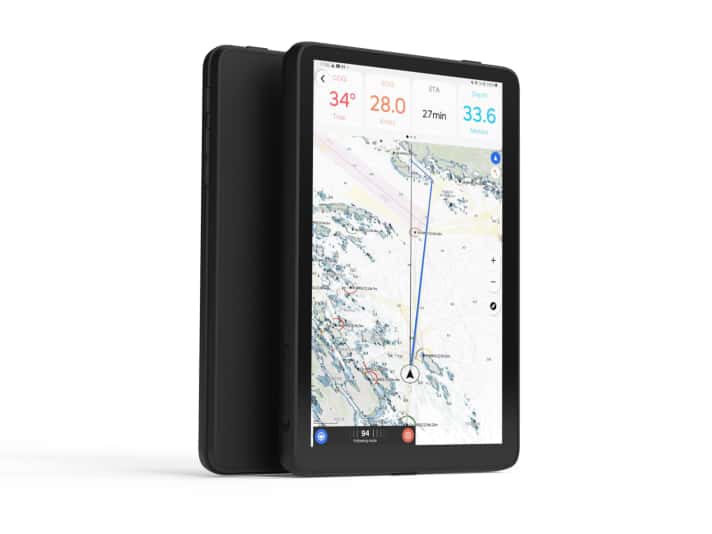 Orca combines weather, currents, instruments, autopilot and route planning in one system.