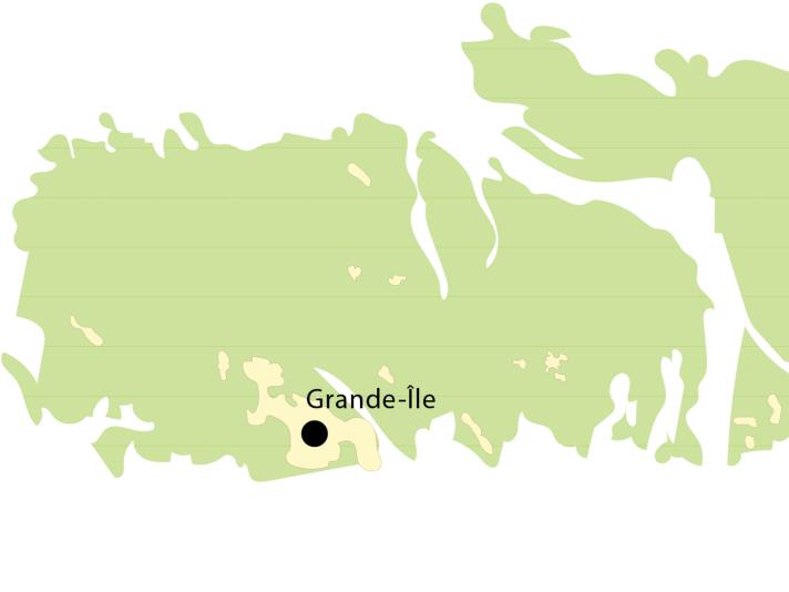 L'archipel de Chausey et la plus grande île Grande-Île | Carte : YACHT