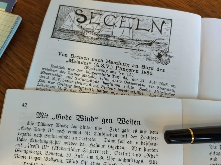 "Der" Matador, "der" Gode Wind II: Just two examples of how boats were often written about in the masculine form of address in the past