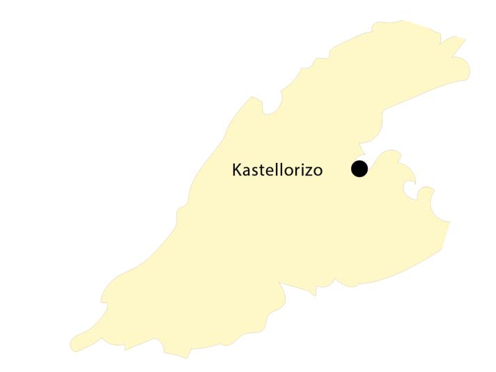 Die griechische Insel Kastellorizo | Karte: YACHT