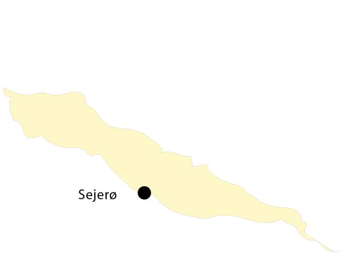 Sejerø nella Grande Cintura | Mappa: YACHT