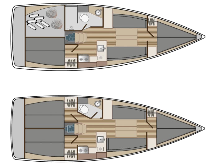Sun Odyssey 349 | Drawing: YACHT