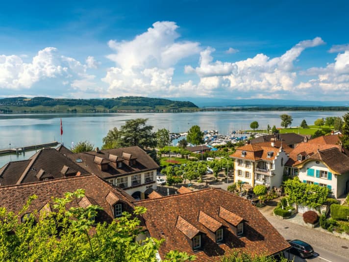   Unterwegs auf den schweizer Juraseen